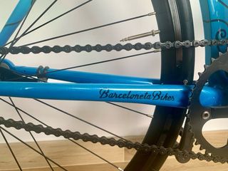 Bici Fixie Única Personalizada Barceloneta Bikes