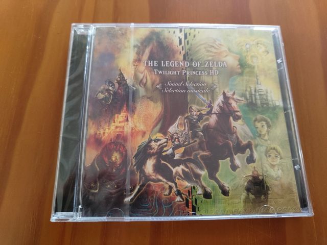 Banda Sonora Zelda Twilight Princess HD.Precintada