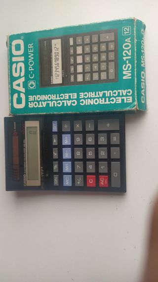 Calculadora Casio MS-120A Solar