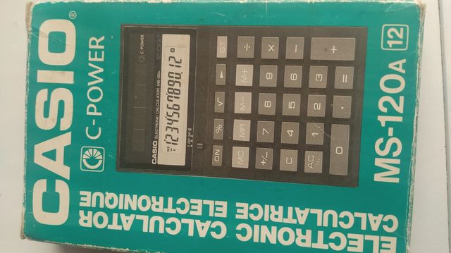 Calculadora Casio MS-120A Solar