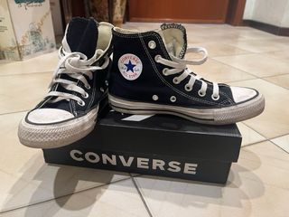 Converse All Star nere taglia 36