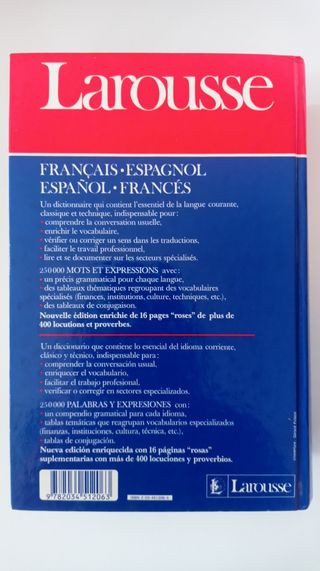 Diccionario moderno espanol/français V.V