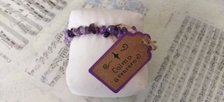 Pulsera Amatista Piedra Natural