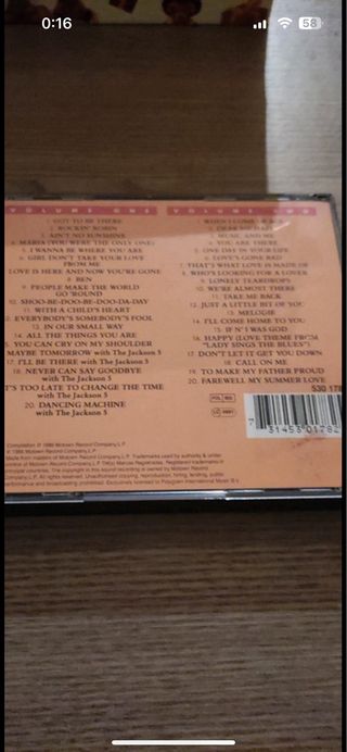 CD Michael Jackson Anthology R&B/Soul