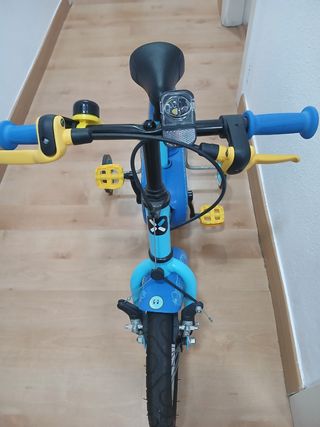 Bicicleta infantil 14 Btwin azul