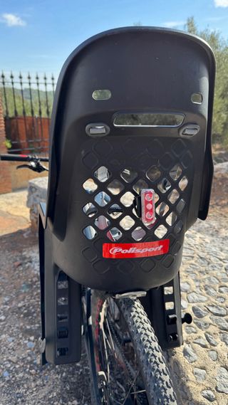 Silla bici niño Polisport