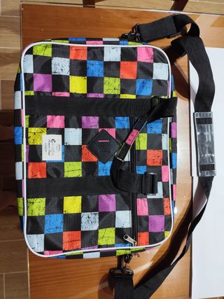 Bolso portátil multicolor 40x30 cm