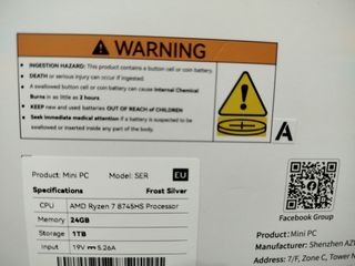 Mini PC Beelink SER8 Ryzen 7 