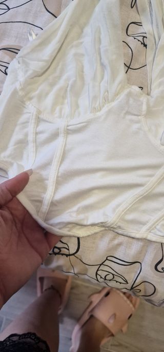 Top Corto Blanco Talla L/XL