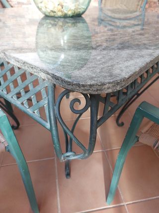 Conjunto Mesa y Sillas Exterior