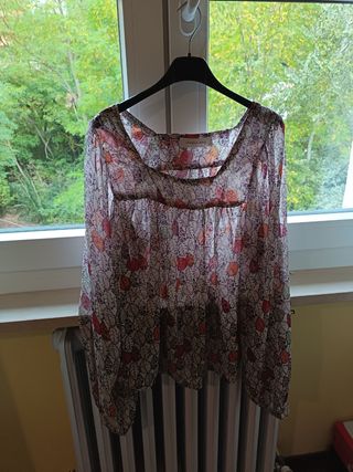 Camicetta donna fantasia floreale