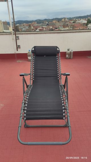 Tumbona plegable