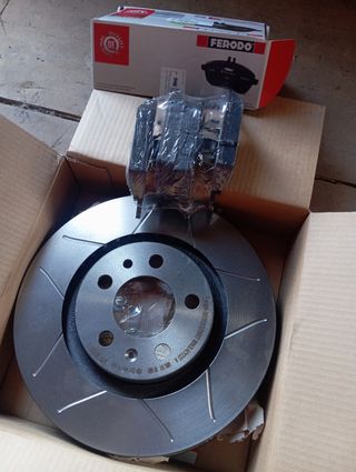 Discos Brembo 280mm VW y pastillas ferodo