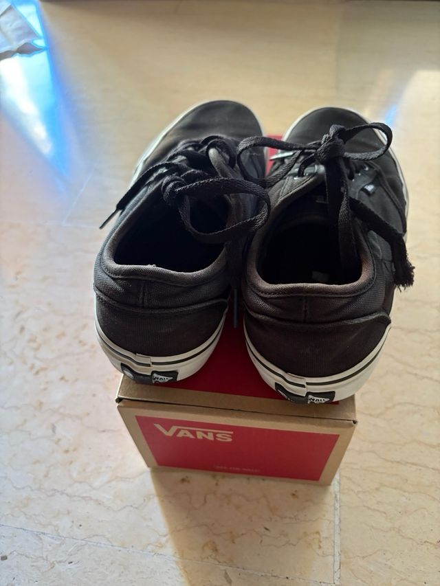 Zapatillas Vans Atwood Canvas Black/White