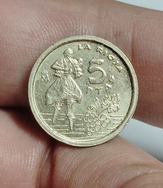 5 PESETAS 1996