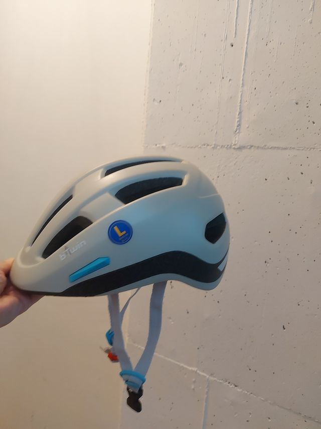 Casco B'Twin Decathlon Talla L