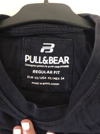 Camiseta Pull&Bear bloques color