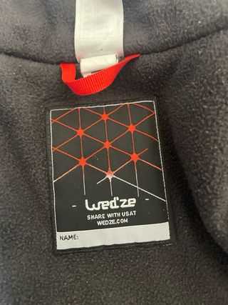 Casaco infantil quente impermeável