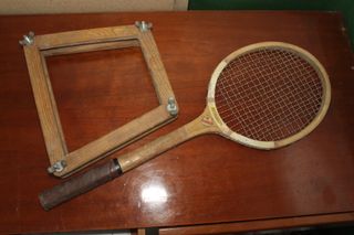 Raqueta Tenis Vintage Junior Autograph Madera