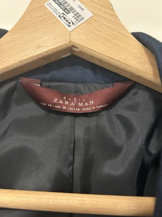 Traje Zara Azul Talla M