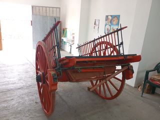 Carro antiguo de mulas