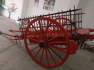 Carro antiguo de mulas