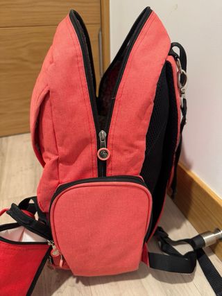 Mochila Maternal Fischer Price Coral