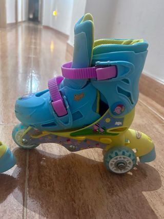 Patines Peppa Pig Talla Ajustable