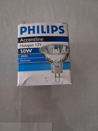 Bombilla Philips Accentline 50W Halógena 12V