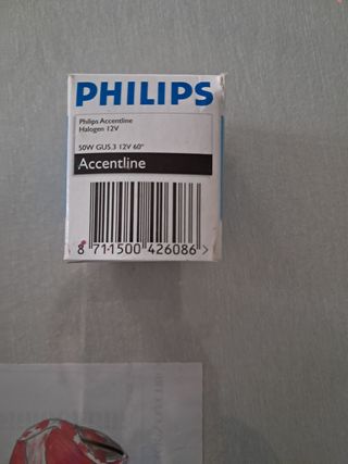 Bombilla Philips Accentline 50W Halógena 12V