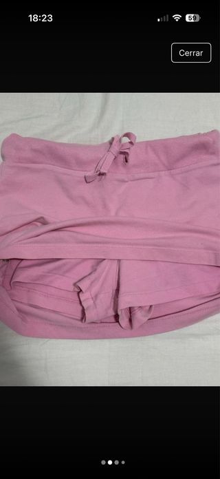 Falda pantalón Polo Ralph Lauren rosa