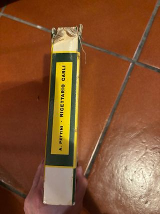 Ricettario Carli edizione anni 70