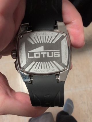 Reloj Lotus Modelo 15756 Negro/Plata
