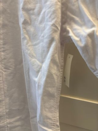 Camisa Amazon Essentials Blanca Manga Larga