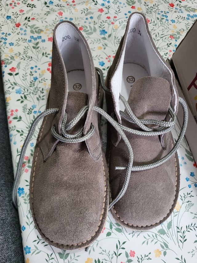 Zapatos de ante talla 32
