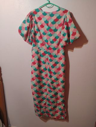 Vestido Minueto. Bonito estampado.  Talla M. 