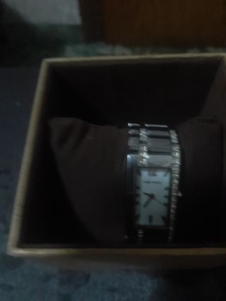 Reloj TIME FORCE Plata y Blanco