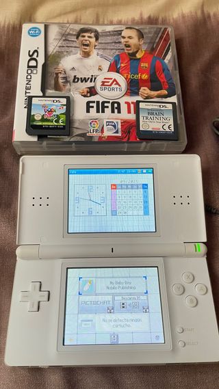 Nintendo DS Lite Blanca