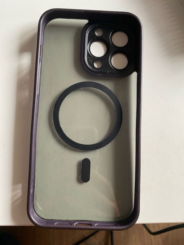 Custodia Magsafe per iPhone 13 Pro Max viola