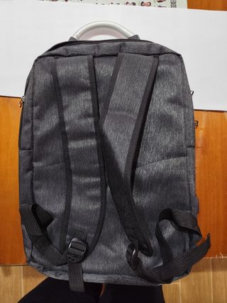 Mochila AOLISI gris multiusos 43x32