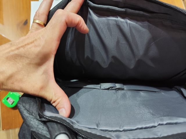 Mochila AOLISI gris multiusos 43x32