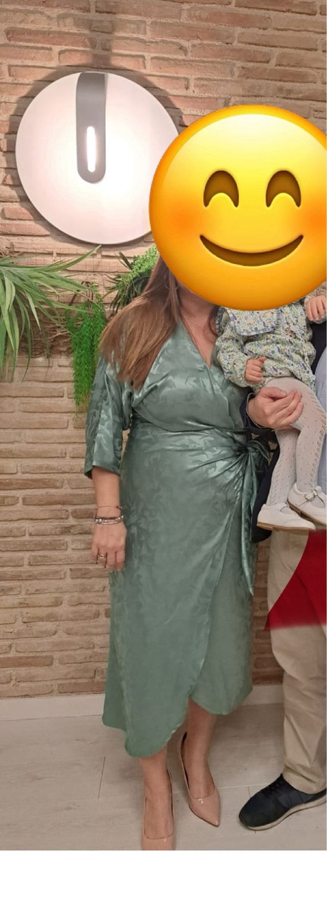 Vestido Cayro verde agua