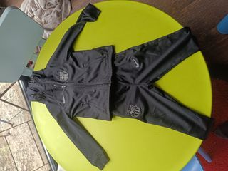 Chándal Nike FC Barcelona niño negro