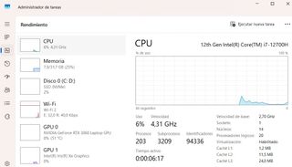 Portátil MSI pulse GL76, 17 pulgadas como nuevo
