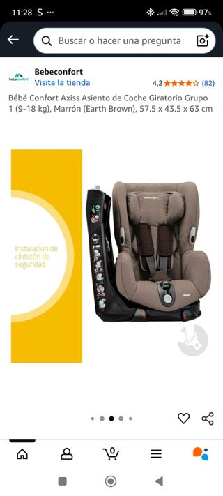 Silla de coche Bebé Confort Axiss