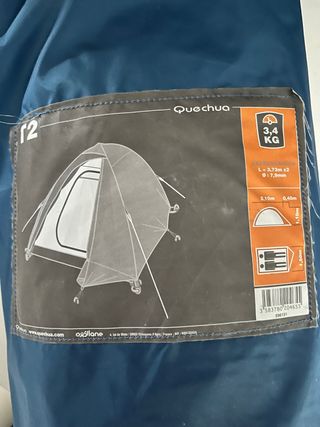 Tienda de campaña Quechua T2 2 personas