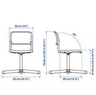 2 Sillas Oficina Giratorias Negras