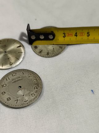 Esferas de reloj vintage Cauny y Dogma