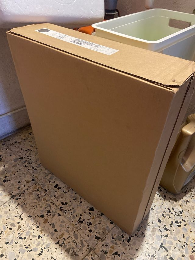 Comodino smontato marrone MALM IKEA