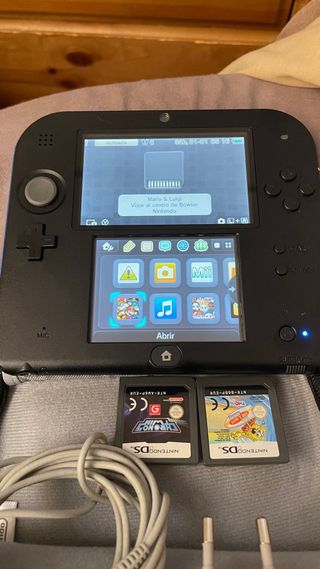 Nintendo 2DS Negra y Azul